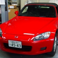 赤のS2000、製作に着手しました。